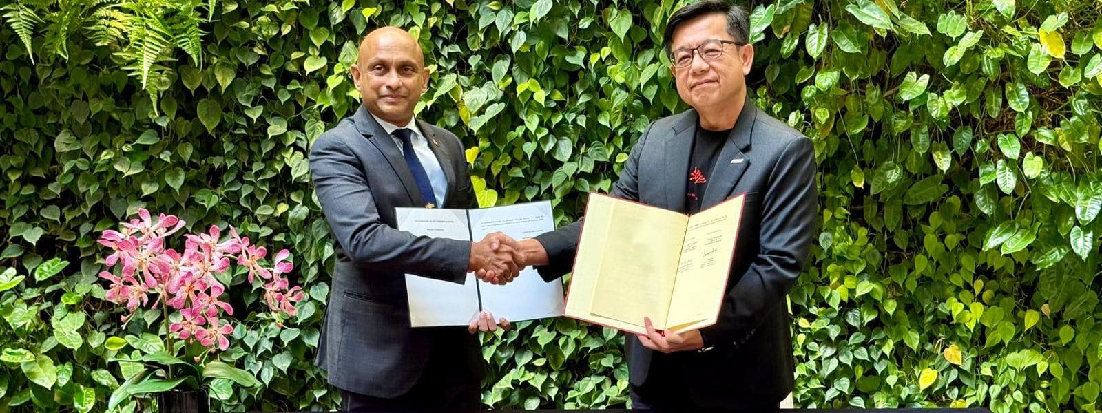 Sri Lanka and Singapore Sign an MoU on AI Collab